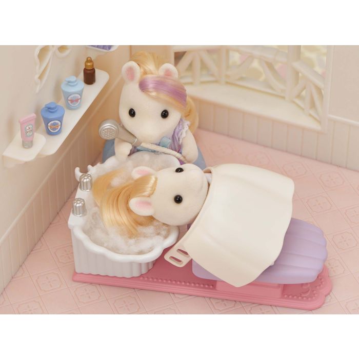 Sylvanian Families Pony's Stylish Hair Salon