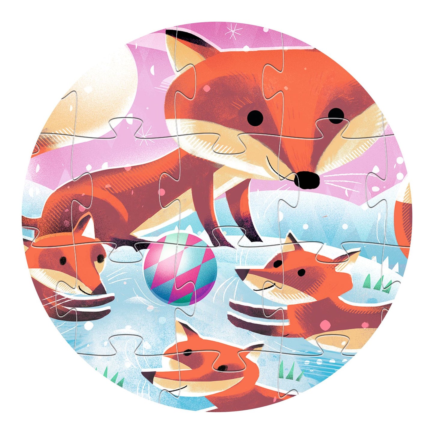 Djeco Ginger Little Fox - 24 pcs Puzzle