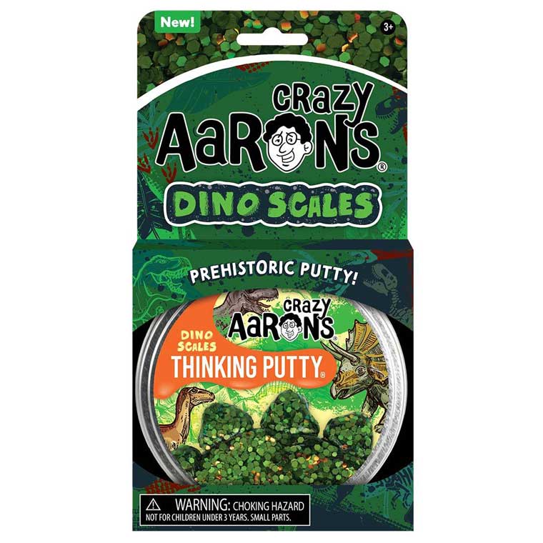 Crazy Aaron's Thinking Putty Trendsetters Dino Scales
