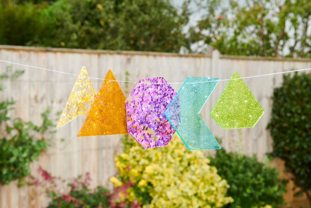 TickiT Rainbow Glitter Shapes