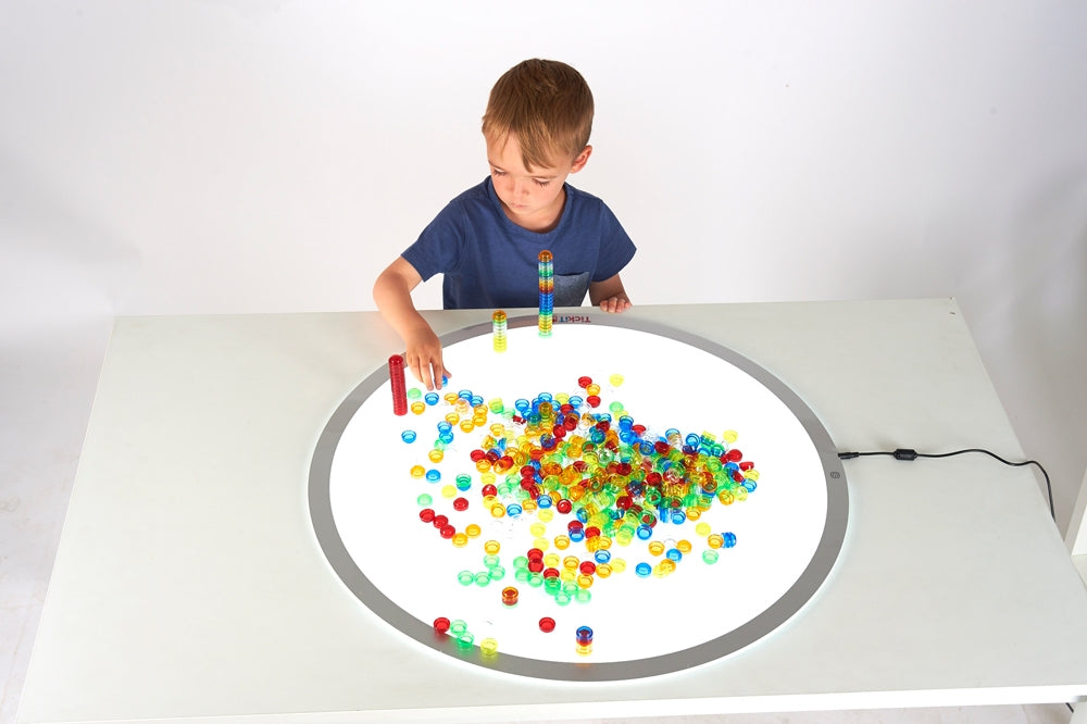 TickiT Translucent Stackable Counters