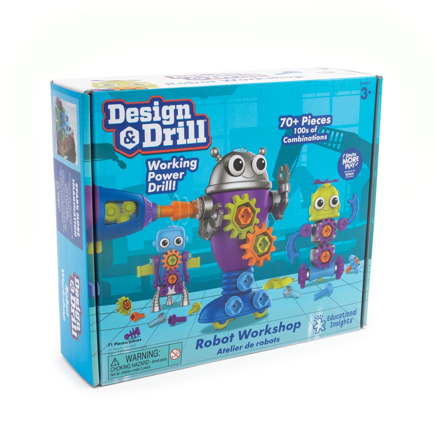 Learning Resources Design & Drill® Robot Workshop
