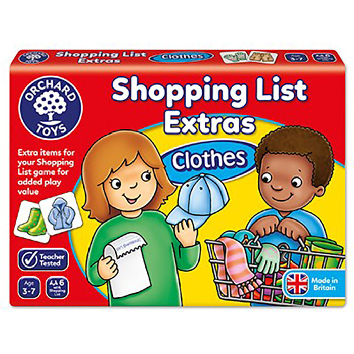 Orchard Toys - Shopping List Extras – Clothes