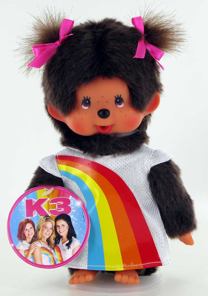 MONCHHICHI 20 cm Girl K3 Rainbow Dress