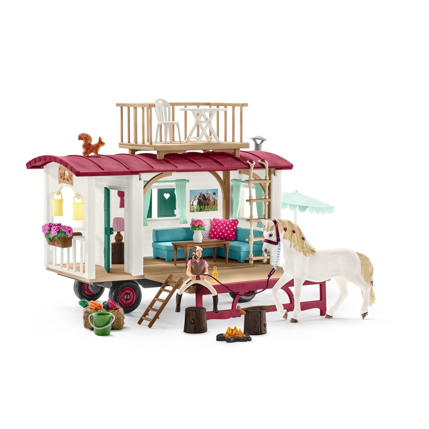 SCHLEICH 42415 CARAVAN FOR SECRET CLUB MEETINGS