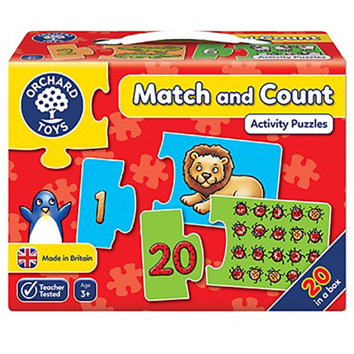 Orchard Toys - Match and Count Jigsaw Puzzle