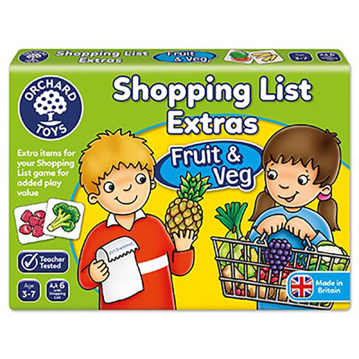 Orchard Toys - Shopping List Extras - Fruit & Veg