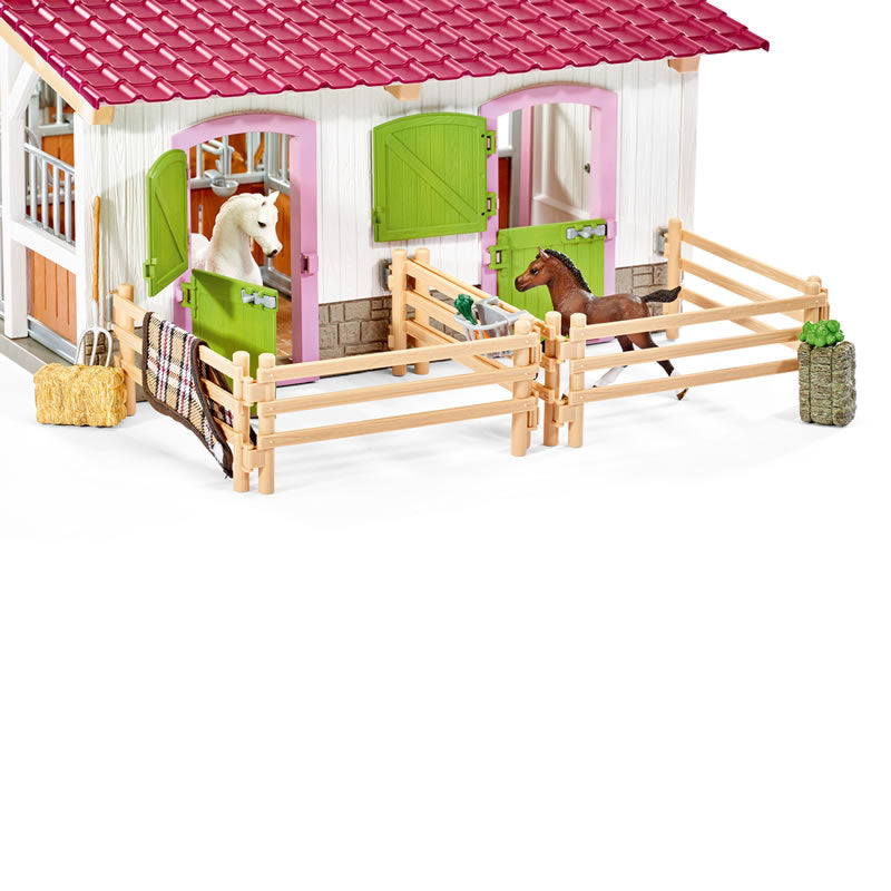 Schleich 42344 Riding Centre With Rider And Horses
