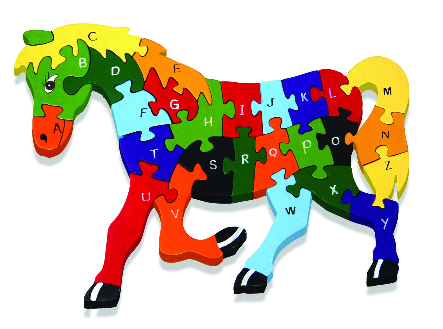 Alphabet Jigsaws Alphabet Horse