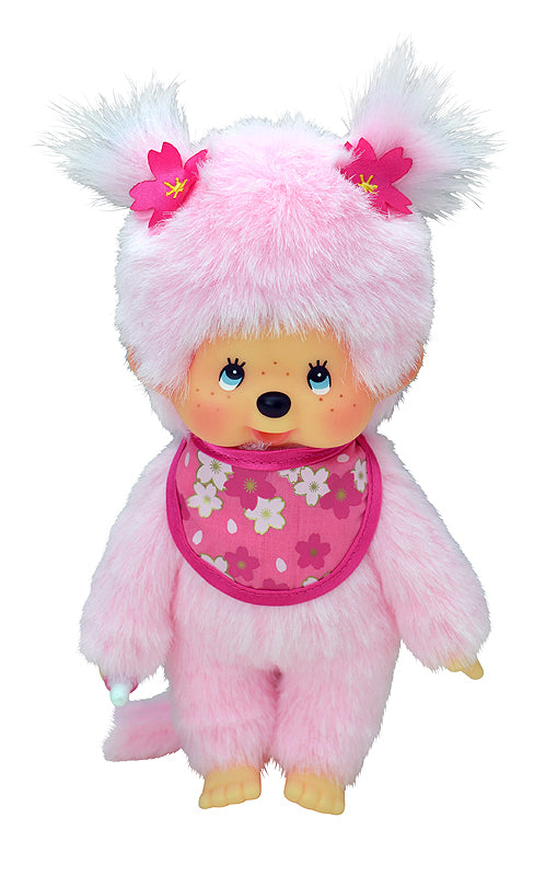 MONCHHICHI 20 cm Girl Cherry Blossom Pink