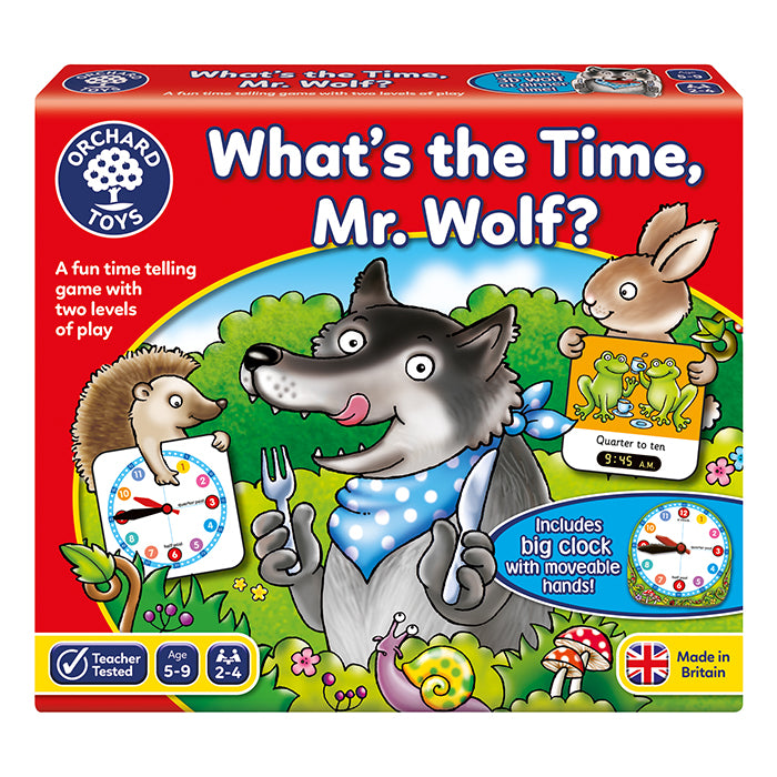 Orchard Toys - What's the Time, Mr Wolf Game