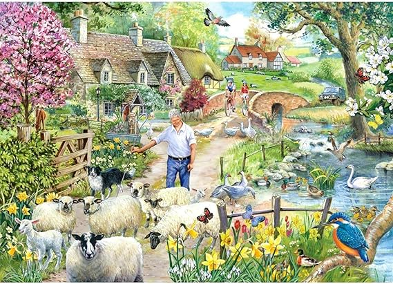 The House Of Puzzles - Sheperds Lane 1000 Piece Puzzle