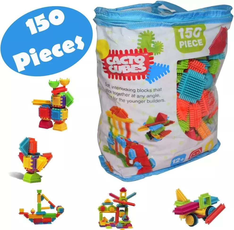 Playlearn Pvc Bag Of 150 Pcs Cactocubes
