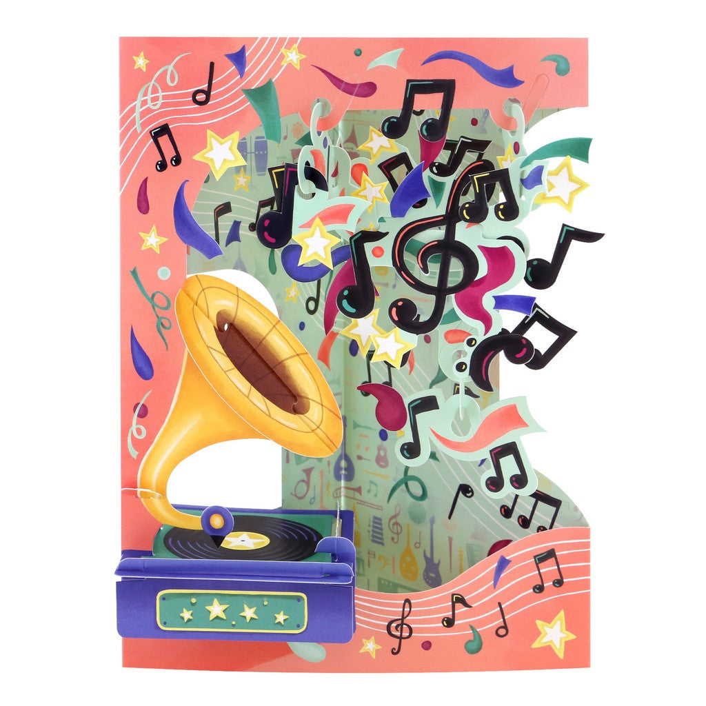Santoro Music Swing Card