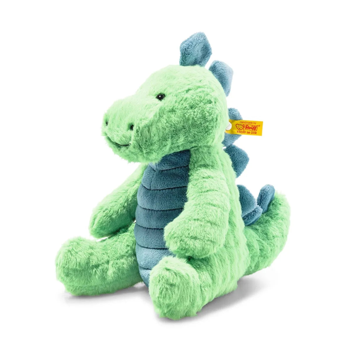 Steiff Spott Stegosaurus Green Petrol Sitting 28Cm
