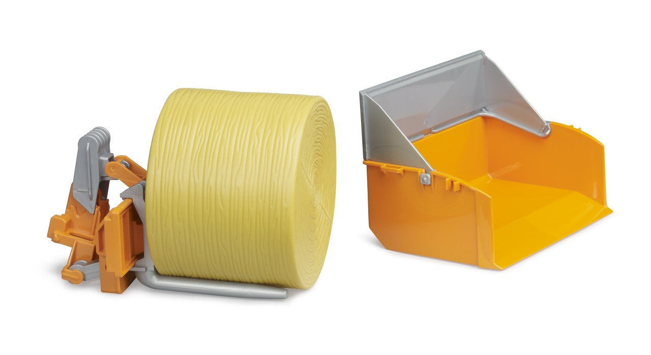 Bruder Tractor Loading Box With Forks