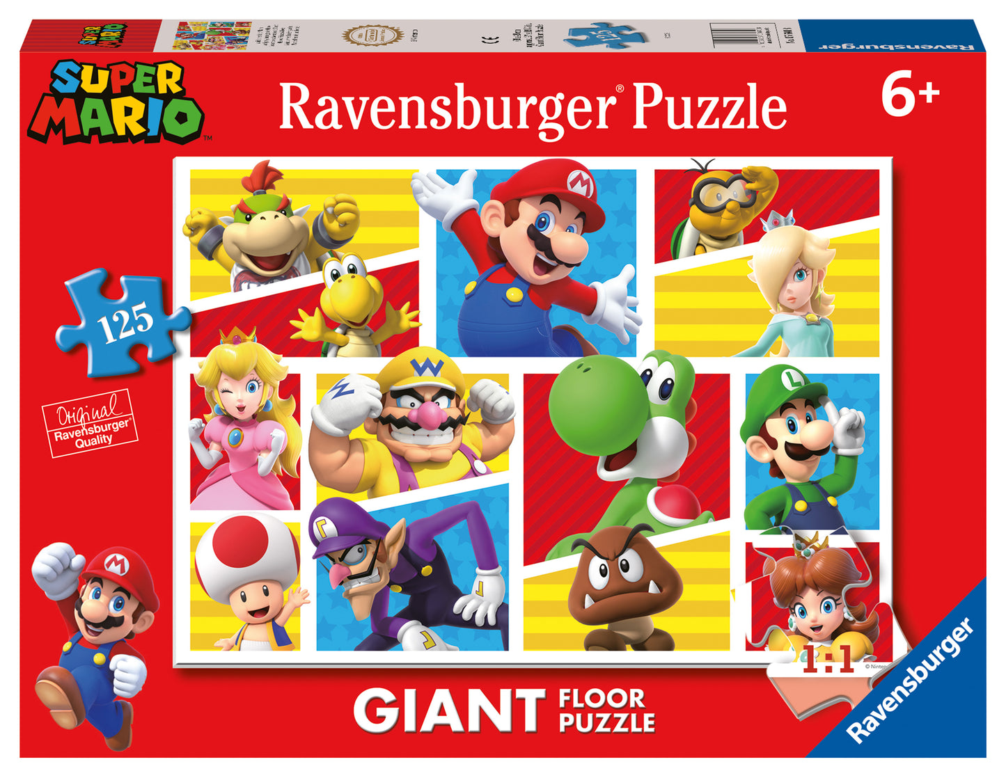 Ravensburger Super Mario, XXL 125pc