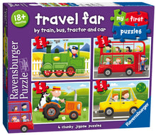 Ravensburger Travel Far My First Puzzles (2,3,4,5pc)