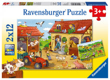 Ravensburger On the Farm, 2x 12pc