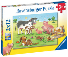Ravensburger Farm Animals, 2x 12pc
