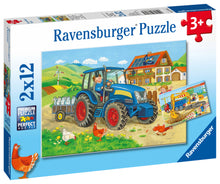 Ravensburger Hard at Work, 2x 12pc