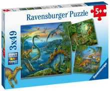 Ravensburger Dinosaur Fascination, 3x49pc
