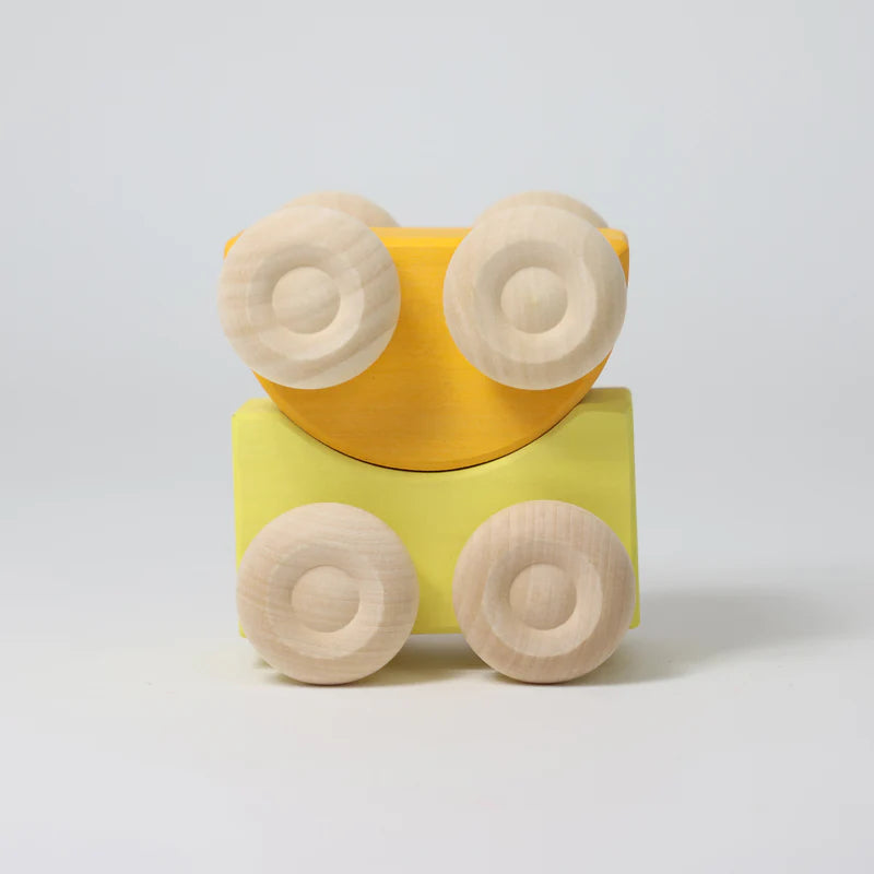 Grimms Stacking Cars Yellow