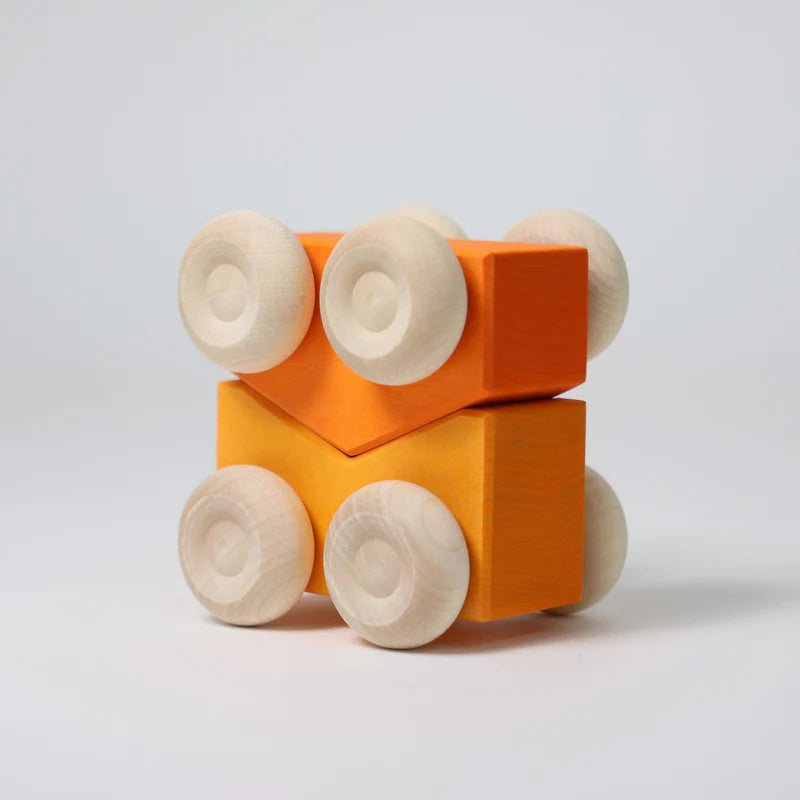 Grimms Stacking Cars Orange