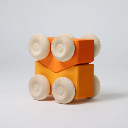 Grimms Stacking Cars Orange