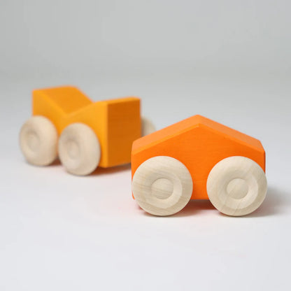 Grimms Stacking Cars Orange