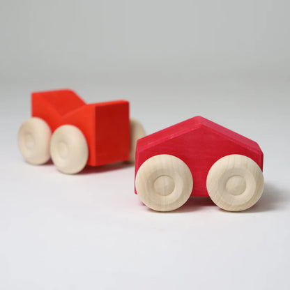 Grimms Stacking Cars Red
