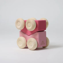 Grimms Stacking Cars Pink