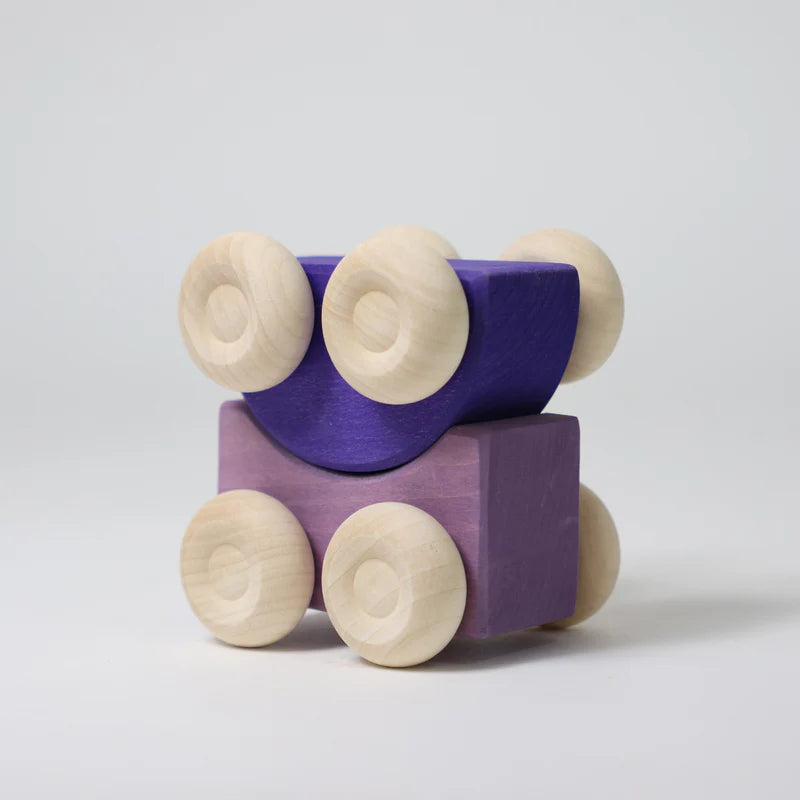 Grimms Stacking Cars Purple