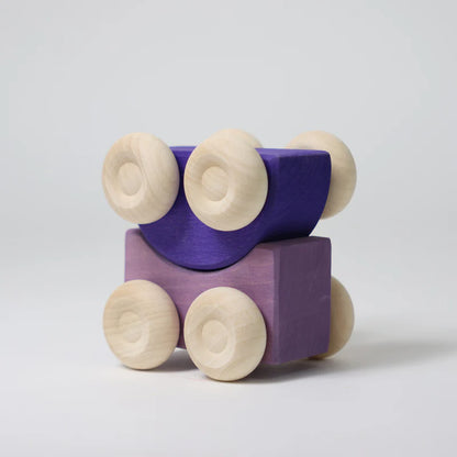 Grimms Stacking Cars Purple