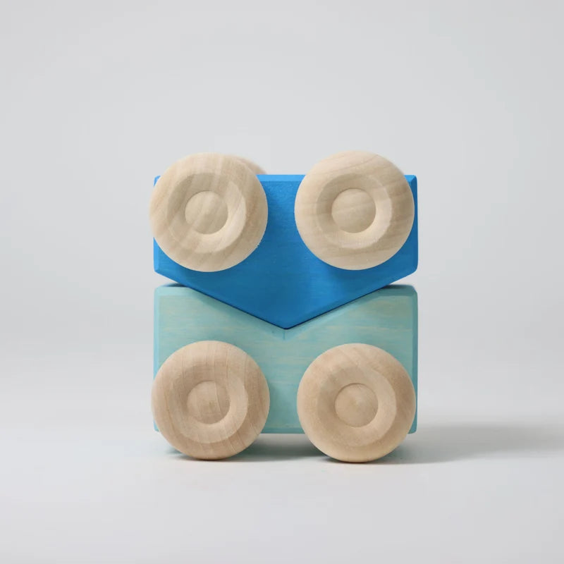 Grimms Stacking Cars Blue