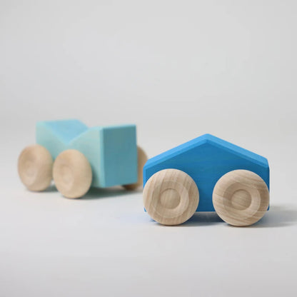 Grimms Stacking Cars Blue
