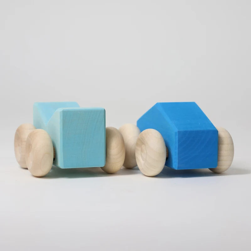 Grimms Stacking Cars Blue