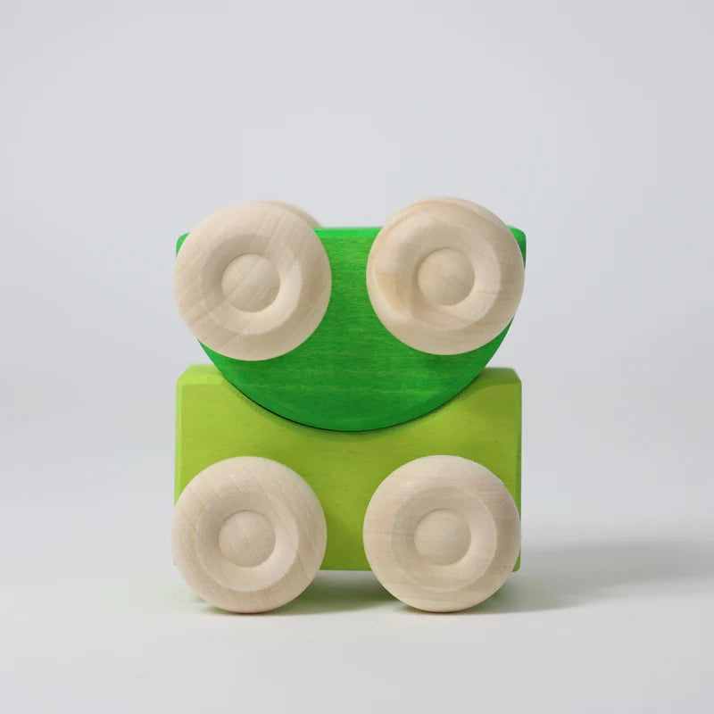 Grimms Stacking Cars Green