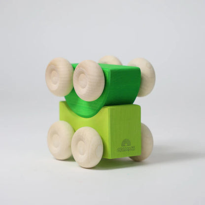 Grimms Stacking Cars Green