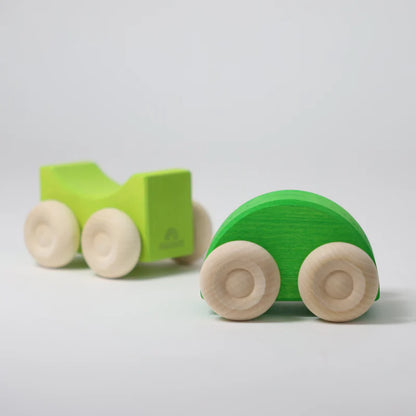 Grimms Stacking Cars Green
