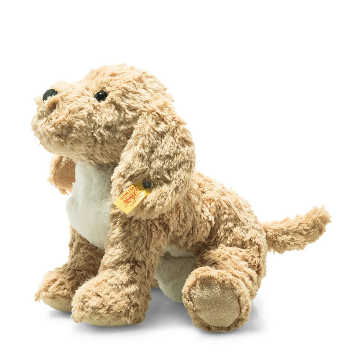 Steiff Berno Goldendoodle 26 Beige Lying