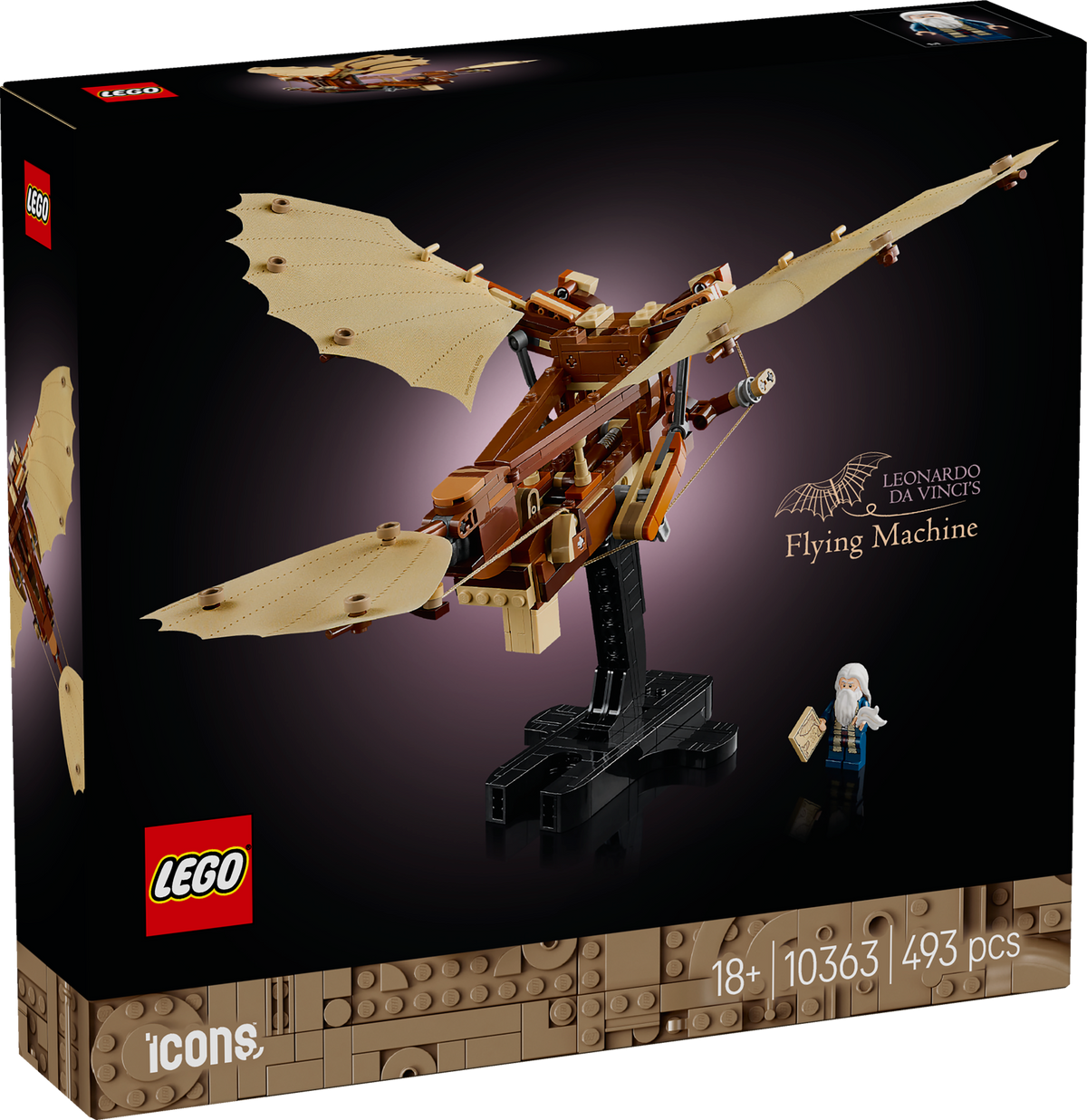 LEGO Icons 10363 Leonardo da Vinci's Flying Machine