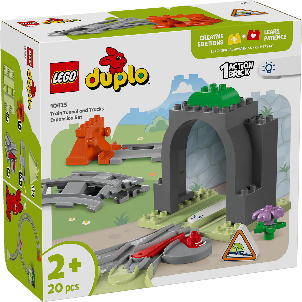 LEGO DUPLO Town 10425 Train Tunnel and Tracks Expansion Set