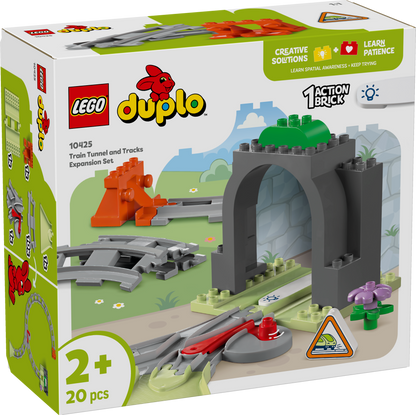 LEGO DUPLO Town 10425 Train Tunnel and Tracks Expansion Set