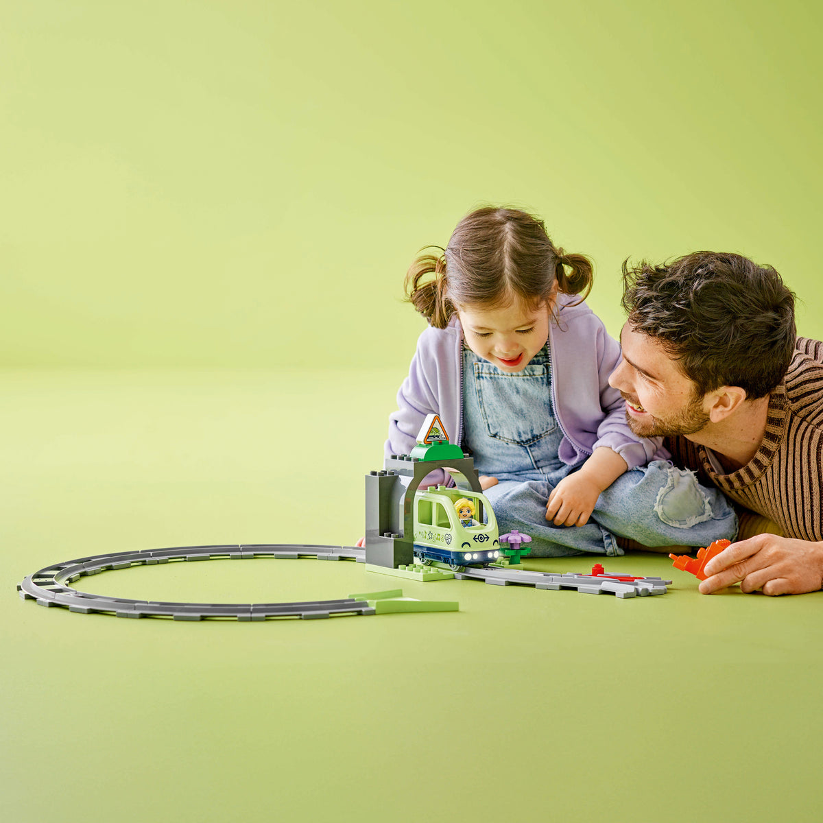 LEGO DUPLO Town 10425 Train Tunnel and Tracks Expansion Set