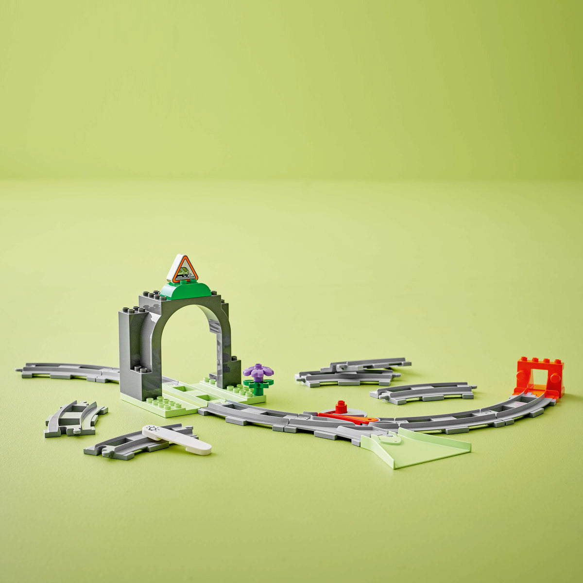 LEGO DUPLO Town 10425 Train Tunnel and Tracks Expansion Set
