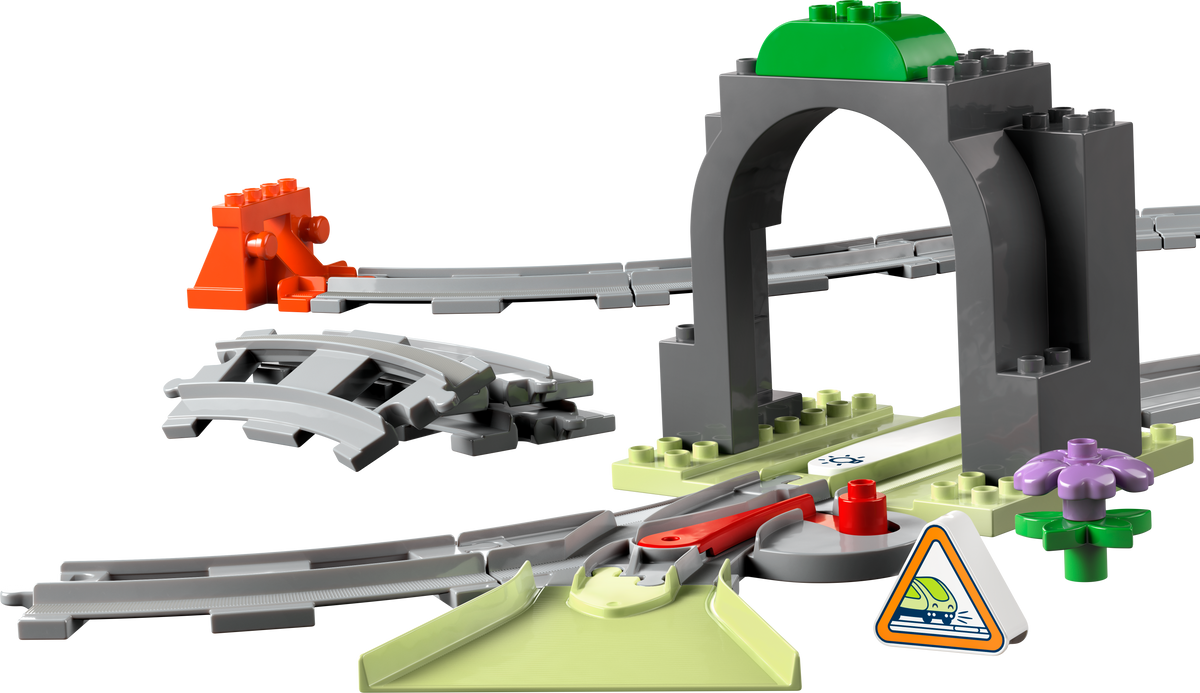 LEGO DUPLO Town 10425 Train Tunnel and Tracks Expansion Set