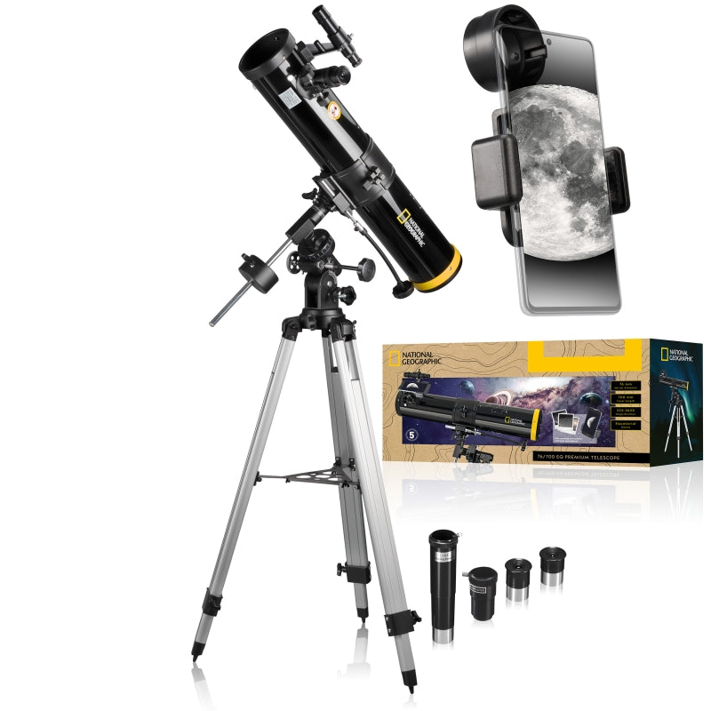 Bresser National Geographic 76/700 Reflector Telescope Eq