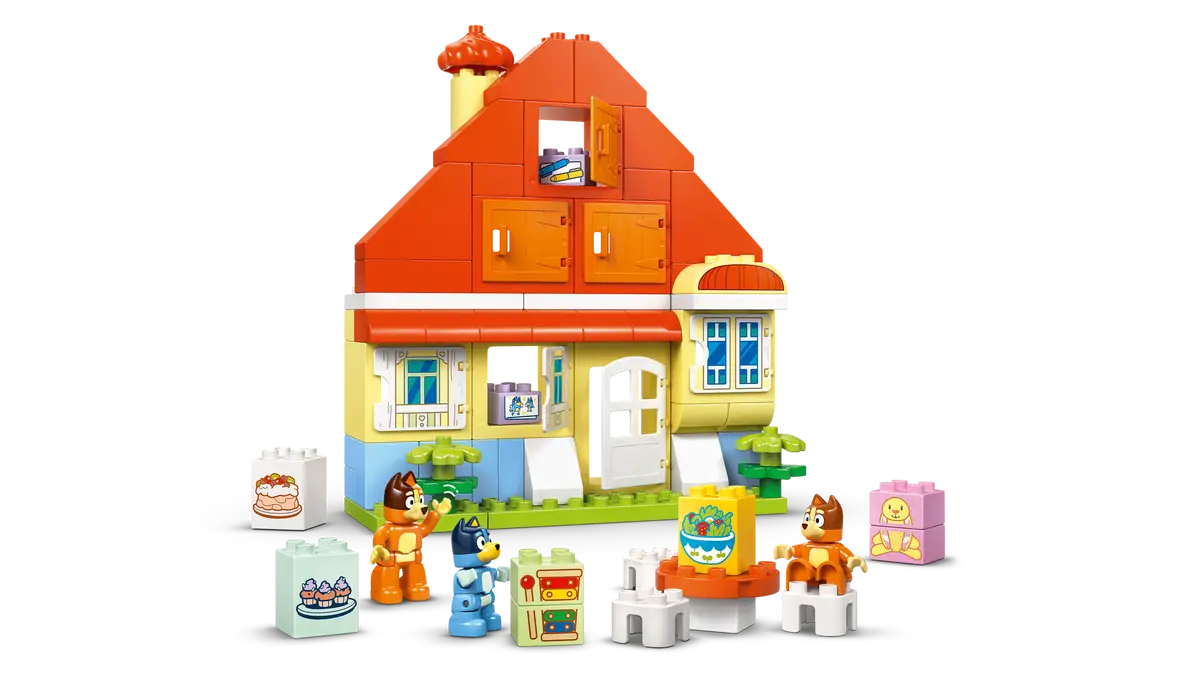 Lego DUPLO 10459 Bluey's Family House with Memory Game