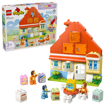 Lego DUPLO 10459 Bluey's Family House with Memory Game